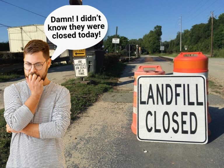 Landfill Closed…Now What?!