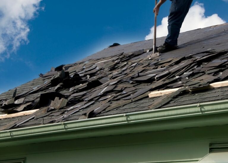 Roofing Material Cleanup