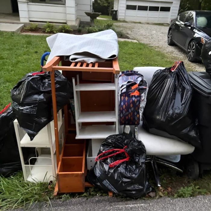 Before Our Local Crew for Reliable Junk Removal Arrived