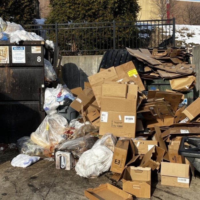 Before Commercial Junk Removal