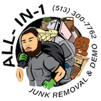 All In 1 Junk Removal & Demo Logo #1