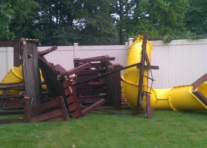 Old Playground Set Removal In Cincinnati
